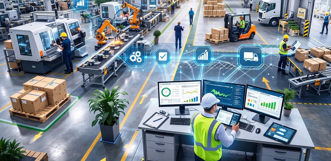 Shop floor monitoring software