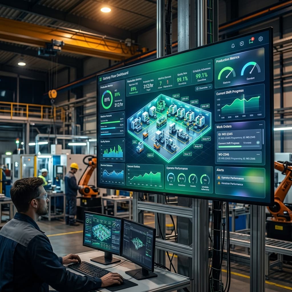 Improving Production Visibility in an Engineering Factory