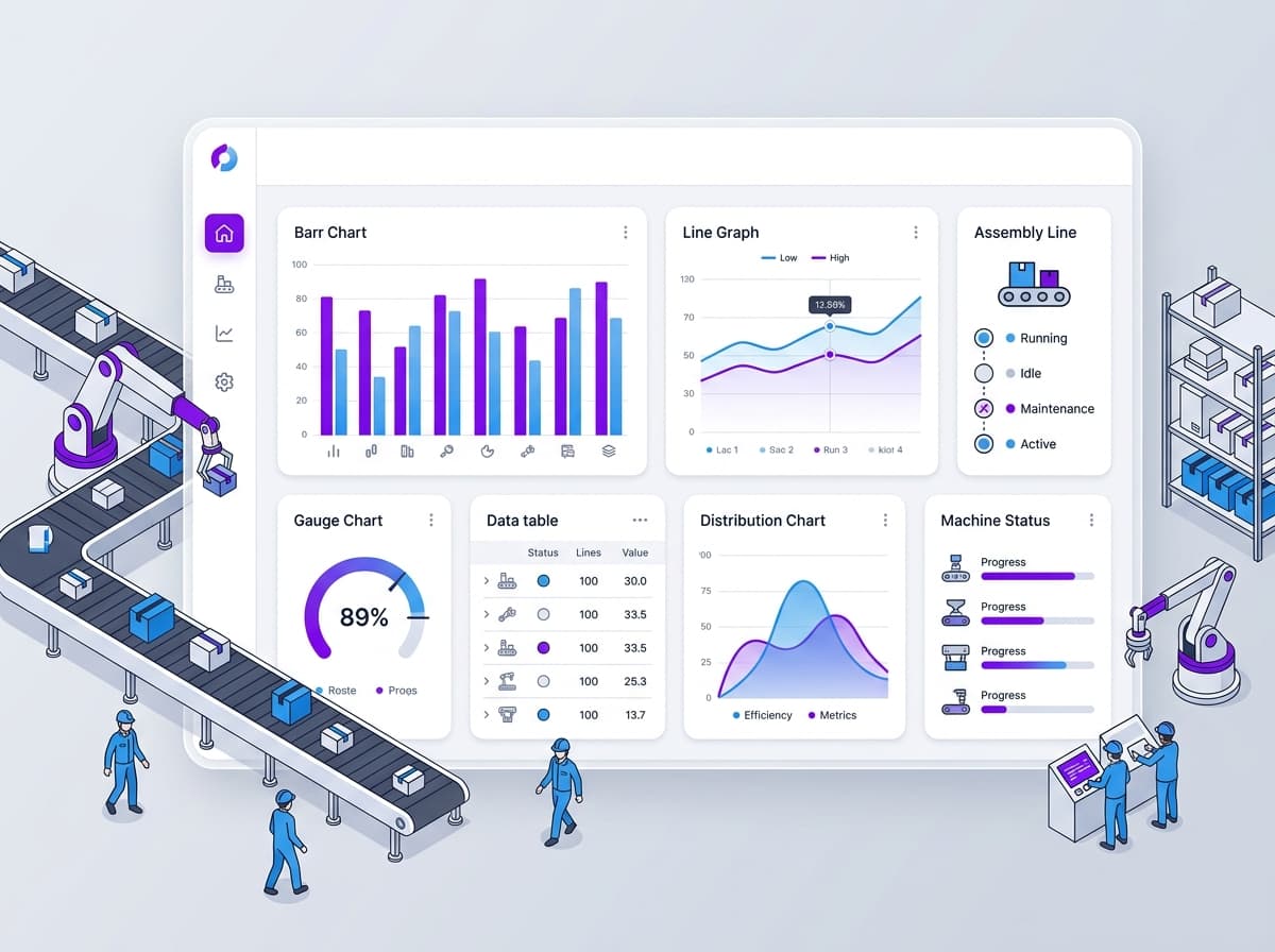 Real-Time Production <span>Dashboards</span>