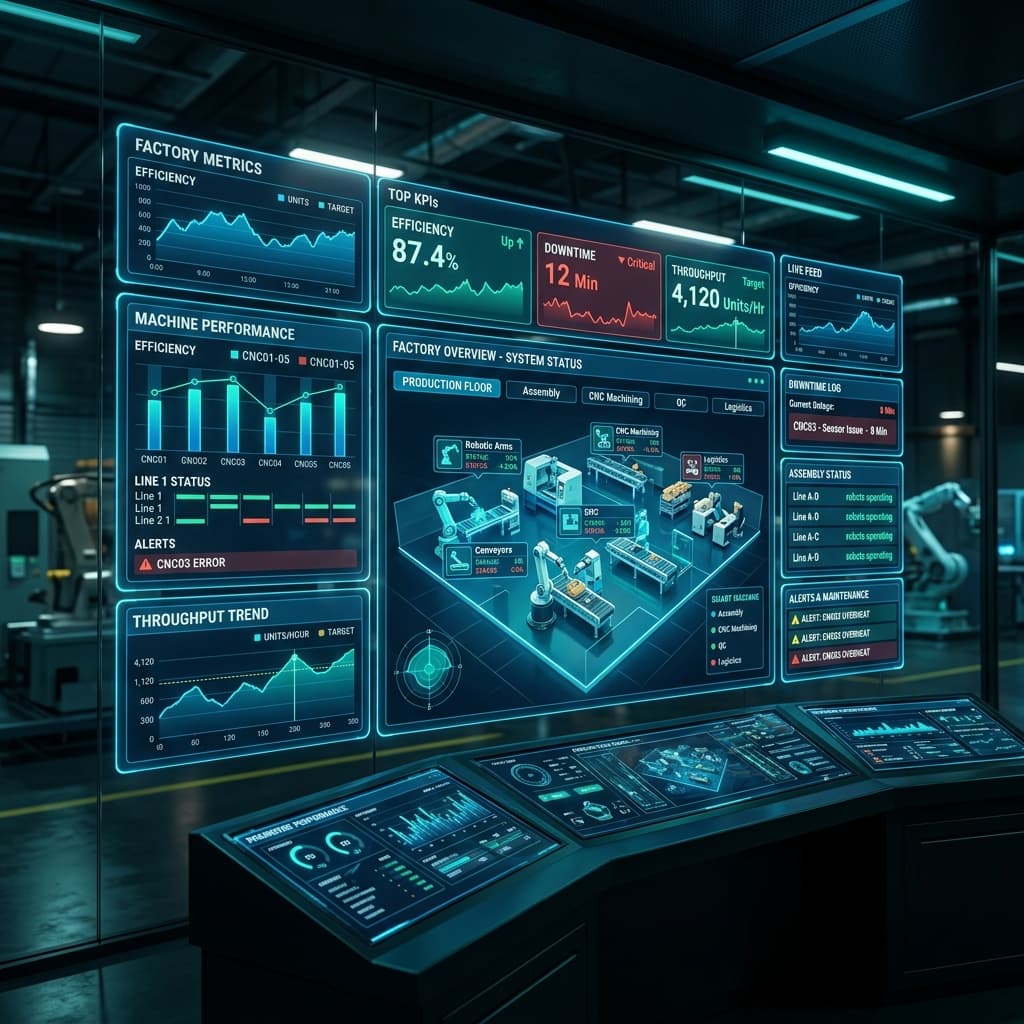 Digital Production Dashboard