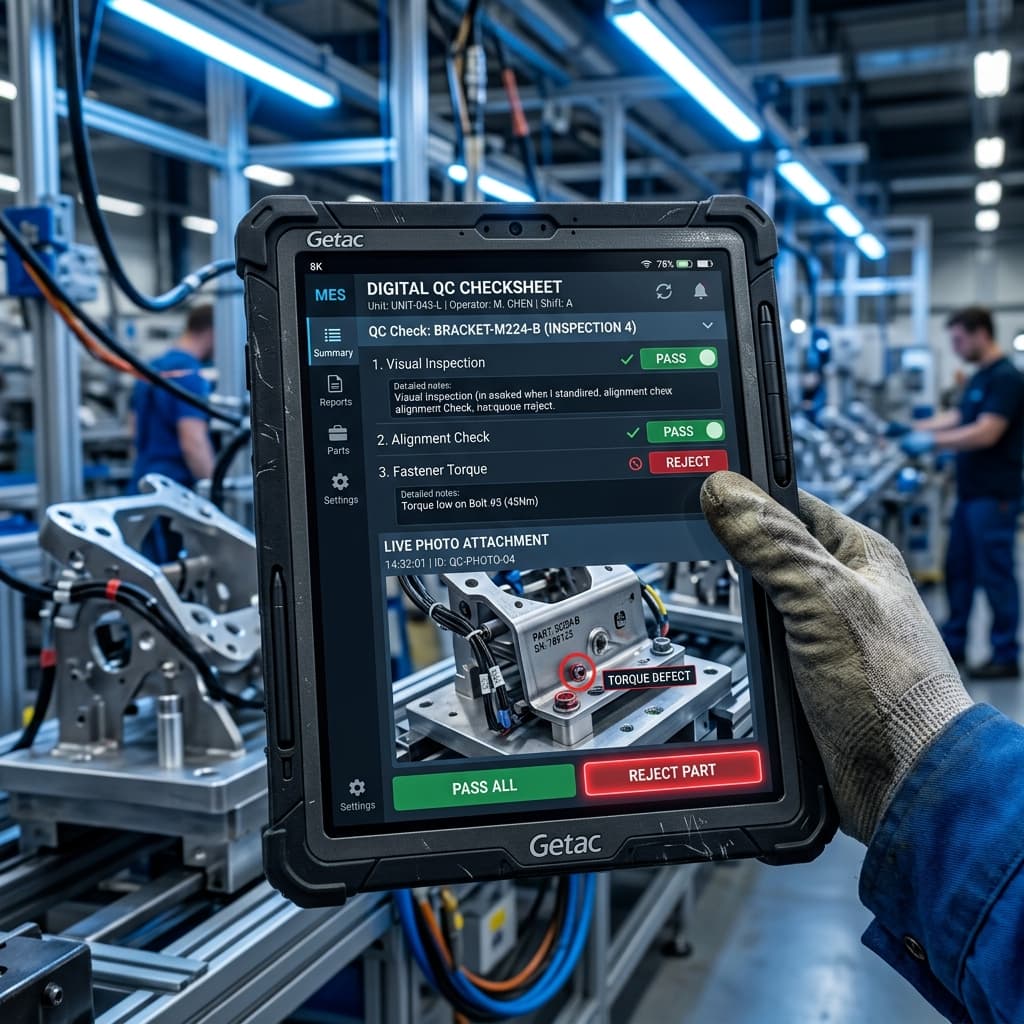 Quality Inspection Interface