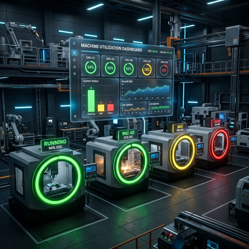 Machine Utilization Tracking