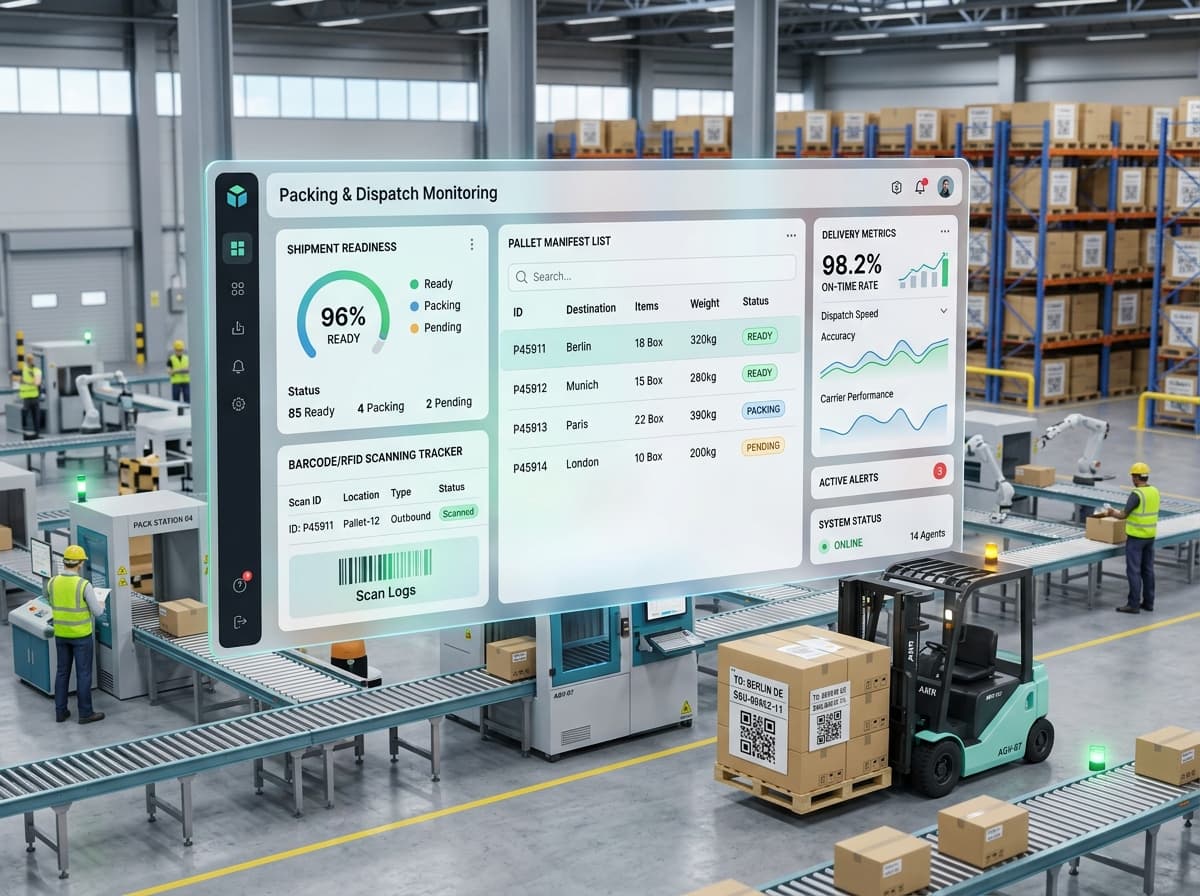 Packing and Dispatch <span>Monitoring</span>