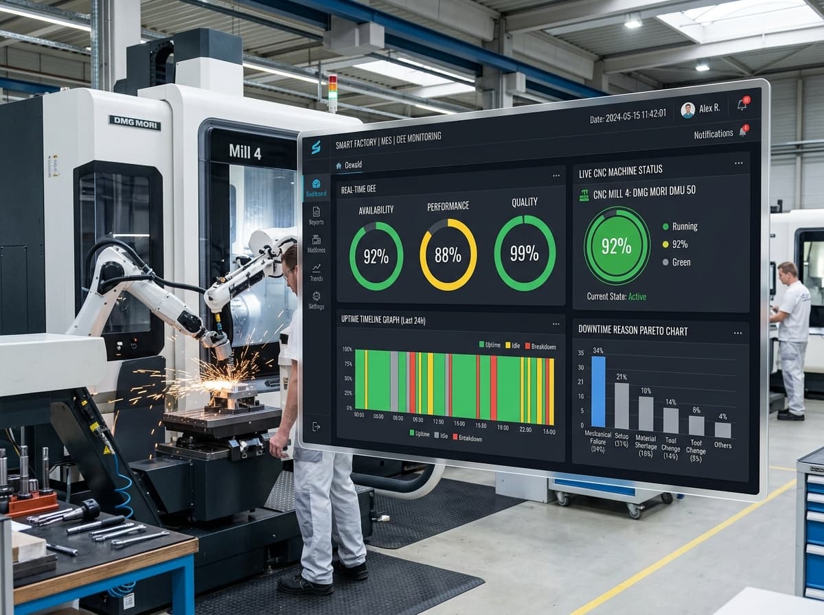 Machine Utilization <span>Monitoring</span>