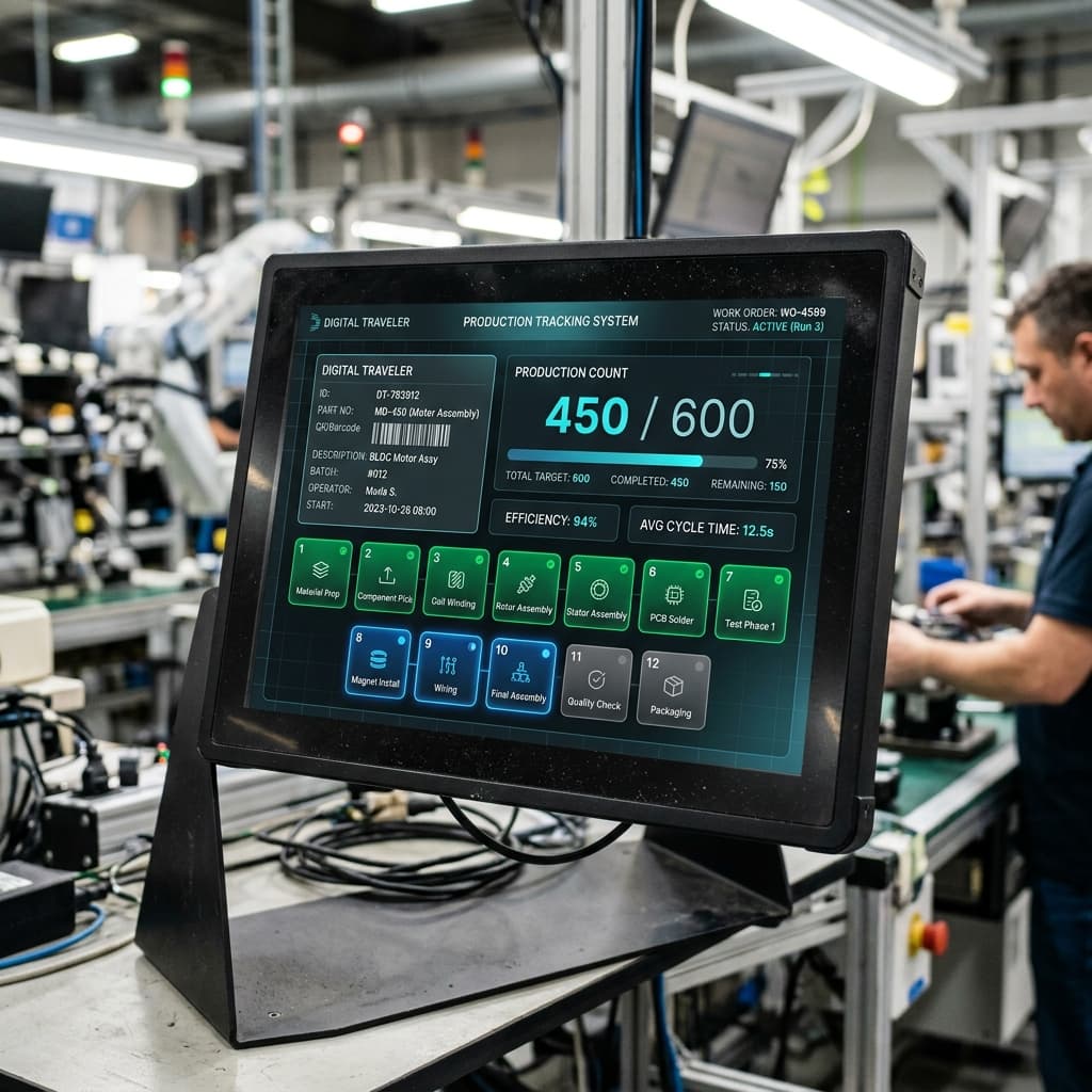 Production Flow Dashboard