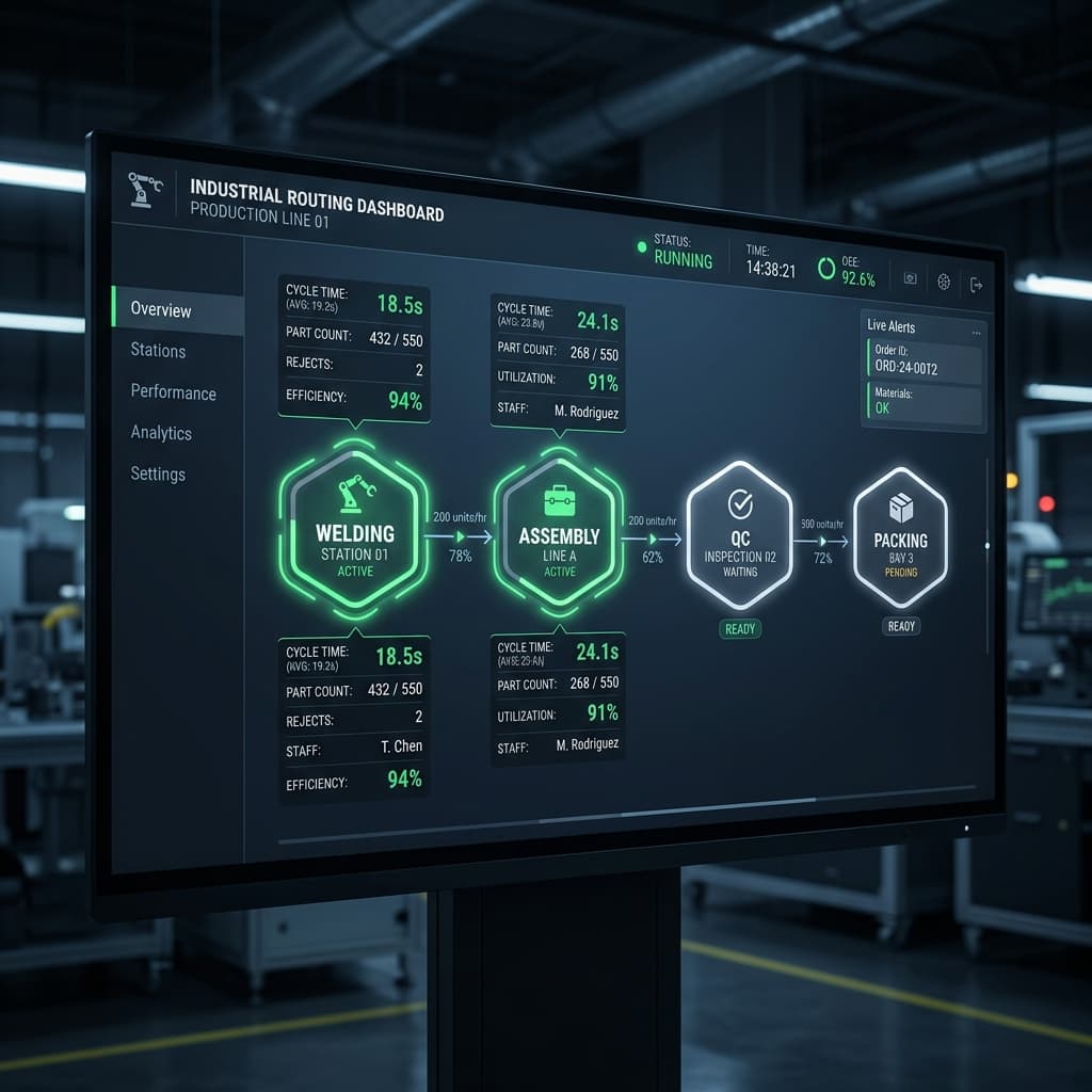 Workflow Routing Interface